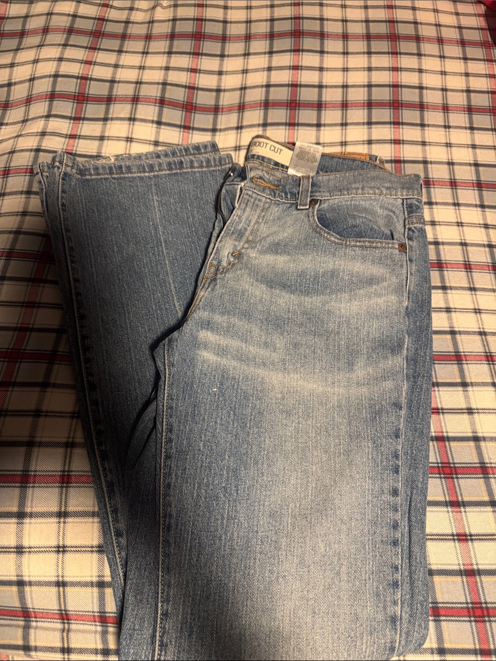 Classic Light Blue women Bootcut Jeans